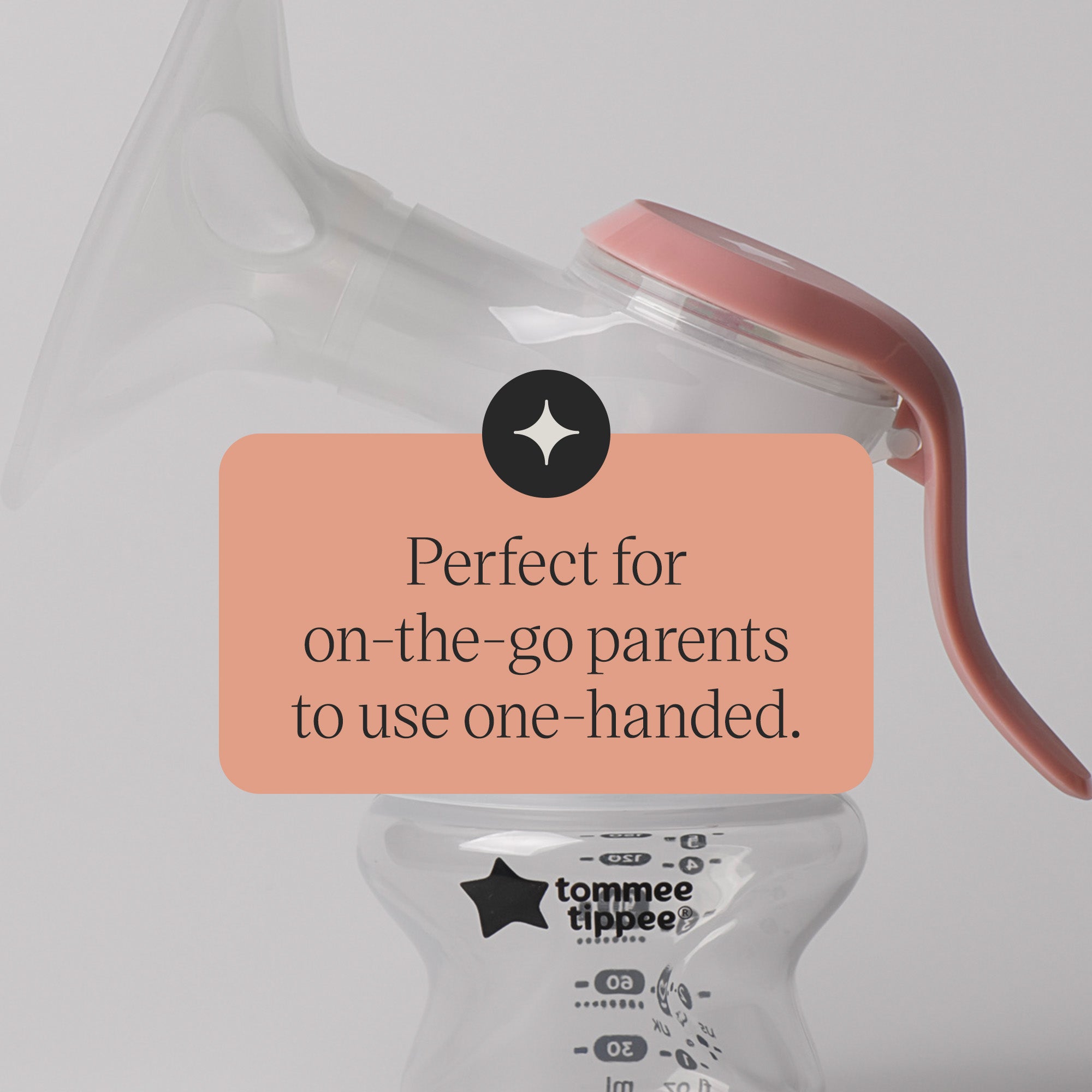 Tommee Tippee Made for Me Single Manual Breast Pump
