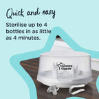 baby bottle sterilising