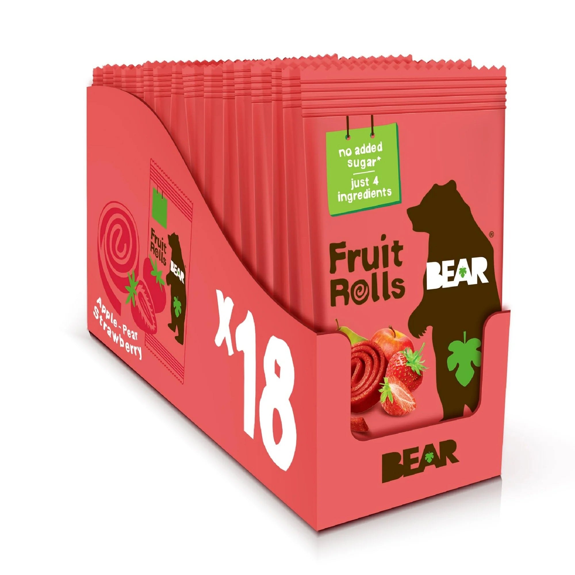 Bear Strawberry Fruit Rolls