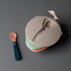 Tommee Tippee Easy Scoop Feeding Bowls With Travel Lid And Spoon