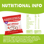 Kiddylicious Strawberry Wriggles 12m+