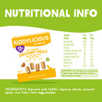 Kiddylicious Mini Banana Coconut Rolls 12m+