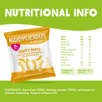 Kiddylicious Fruity Puffs - Banana 7m+