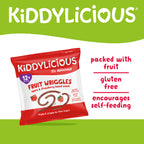 Kiddylicious Strawberry Wriggles 12m+