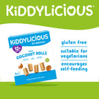 Kiddylicious Mini Coconut Rolls 12m+