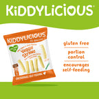 Kiddylicious Sour Cream & Chives Veggie Straws 9m+
