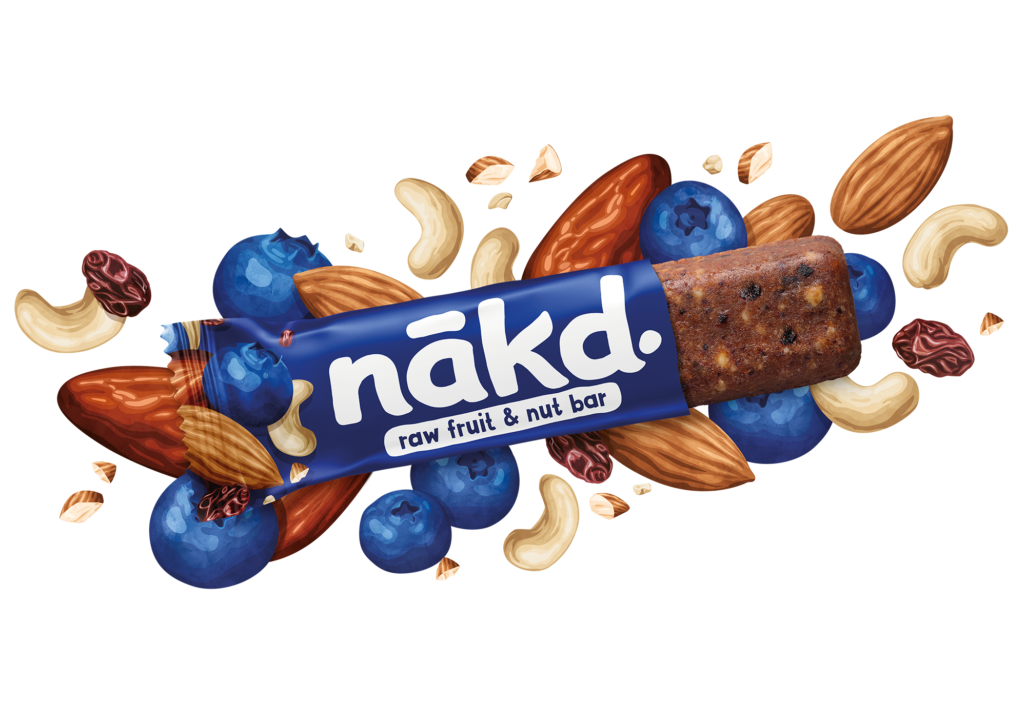 Nakd Blueberry Muffin Nut & Fruit Bars