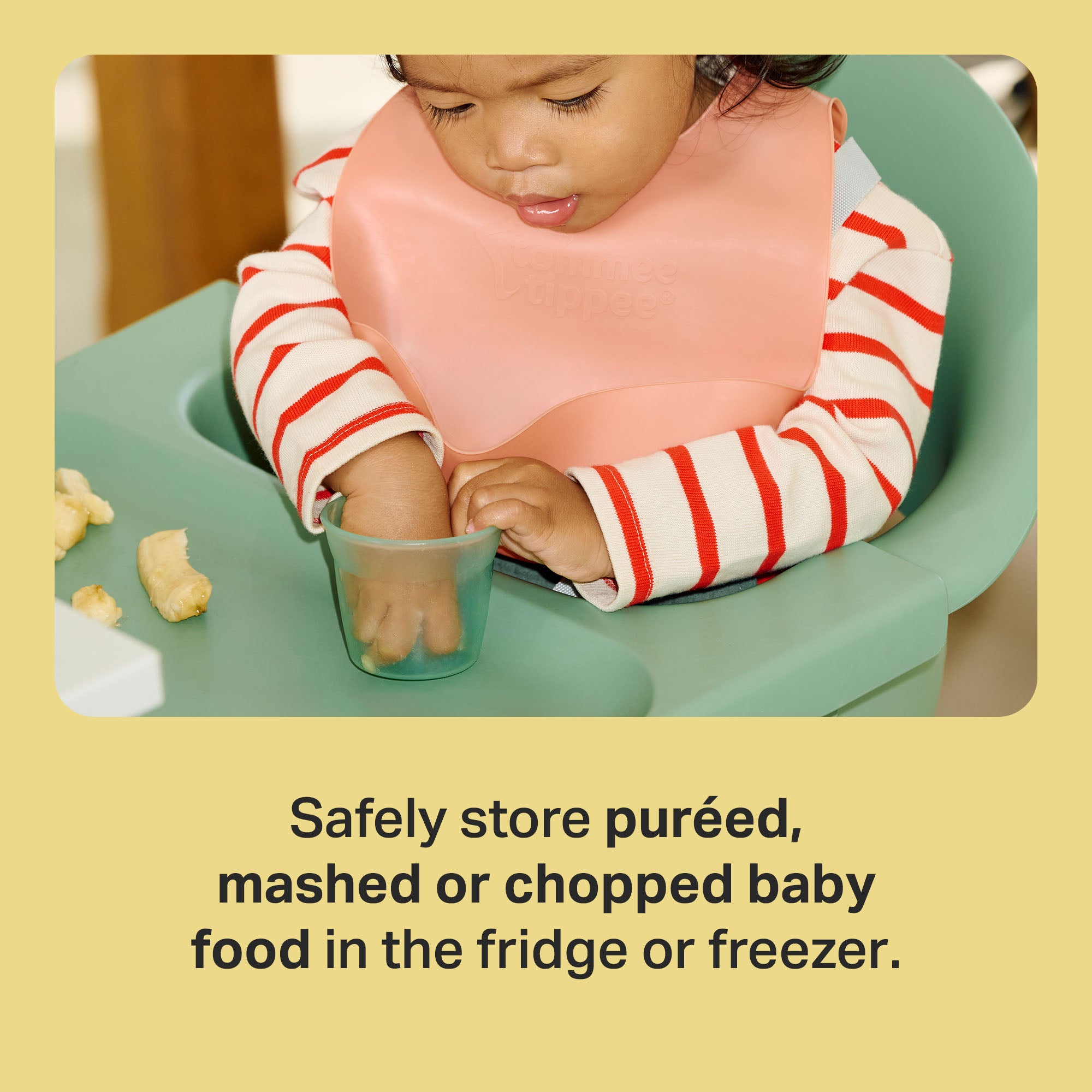 Tommee Tippee Pop Up Weaning Pots 2pk 4m+