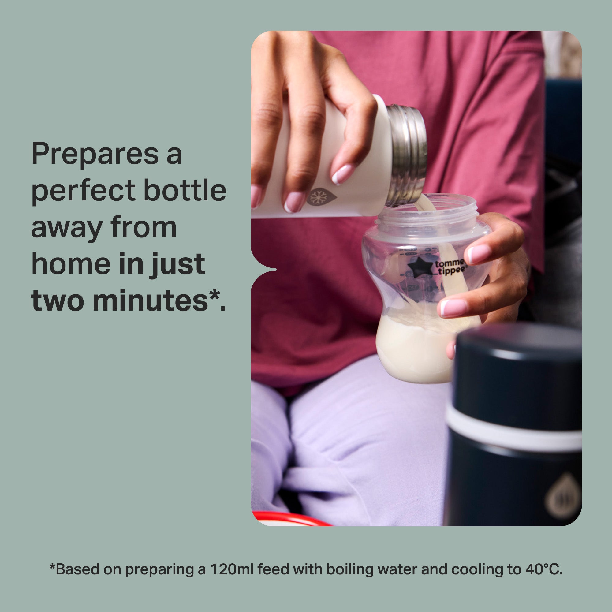 Tommee Tippee GoPrep™ Portable Formula Feed Maker Set