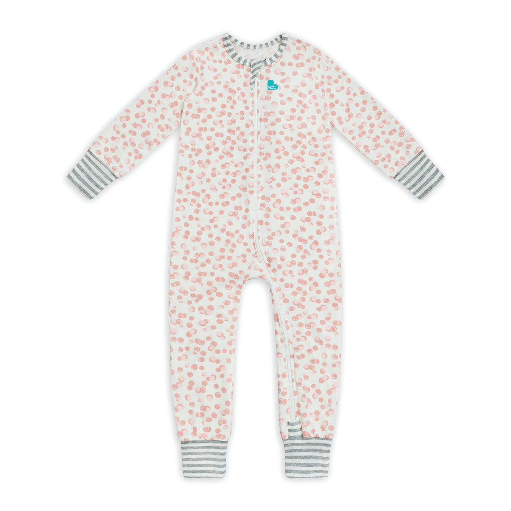 Footless Romper - Bubbles Dusty Pink Love To Dream South Africa