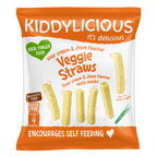 Kiddylicious Sour Cream & Chives Veggie Straws 9m+
