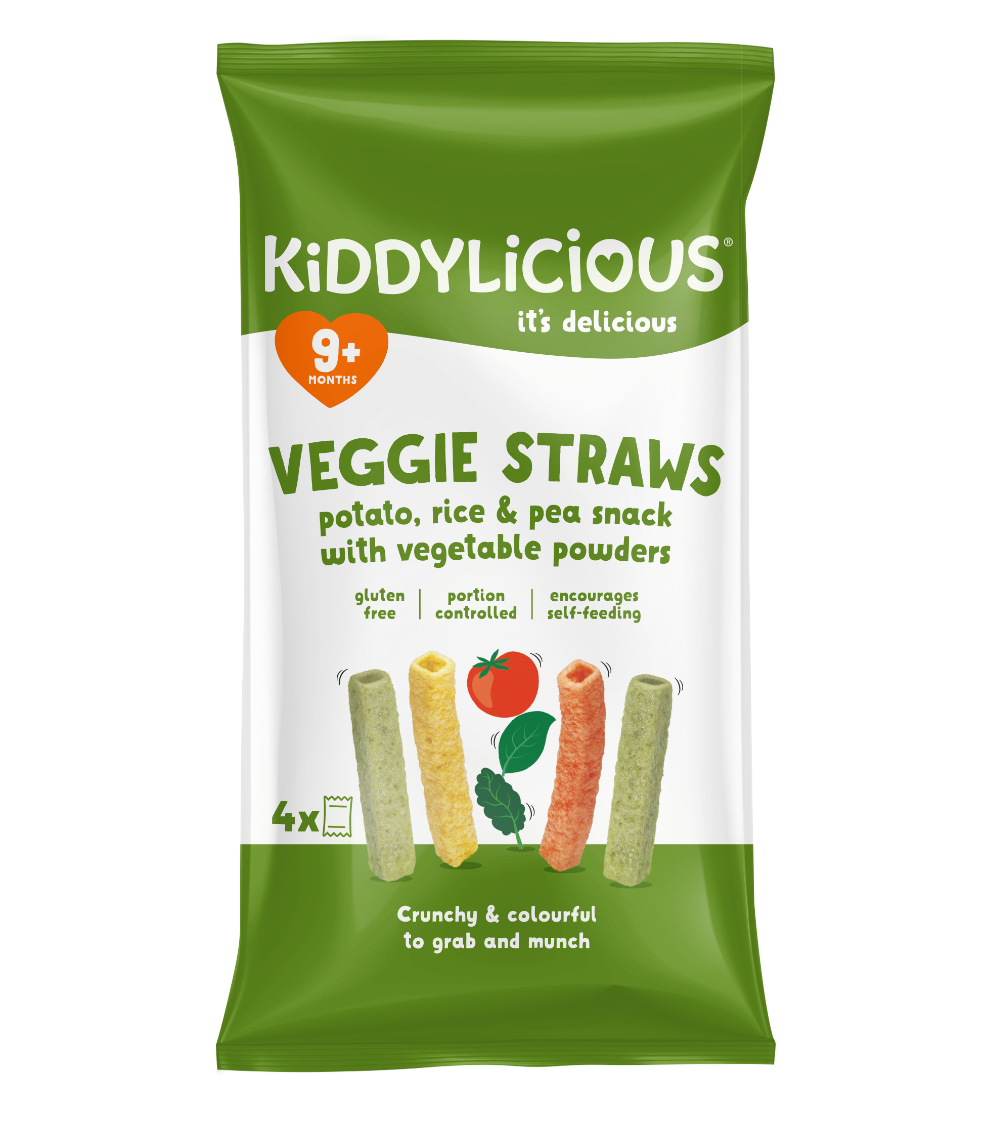 Kiddylicious Veggie Straws 9m+