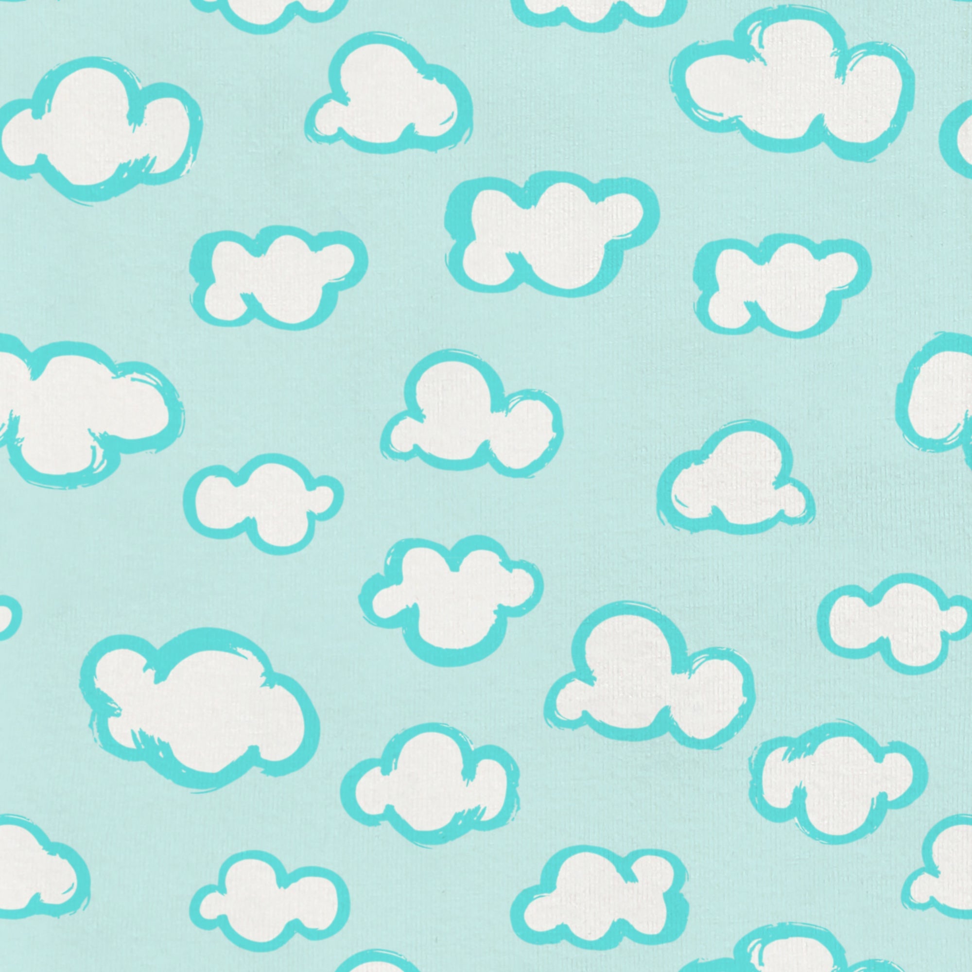 SLEEP SUIT 0.2 TOG CLOUDS TOURQUISE Love To Dream South Africa