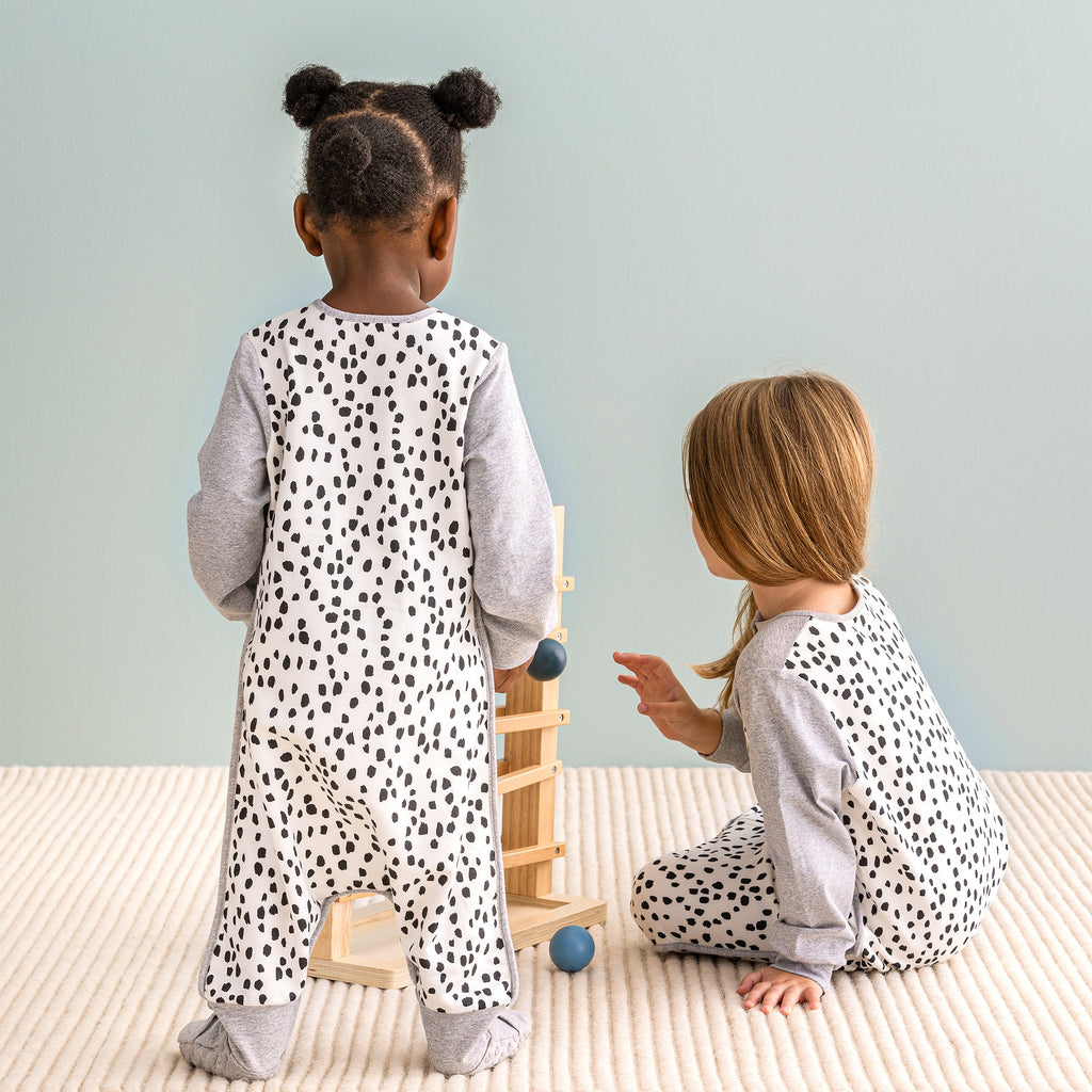 SLEEP SUIT 1.0 TOG ORIGINAL ANIMAL WHITE LONG SLEEVE Love To Dream South Africa