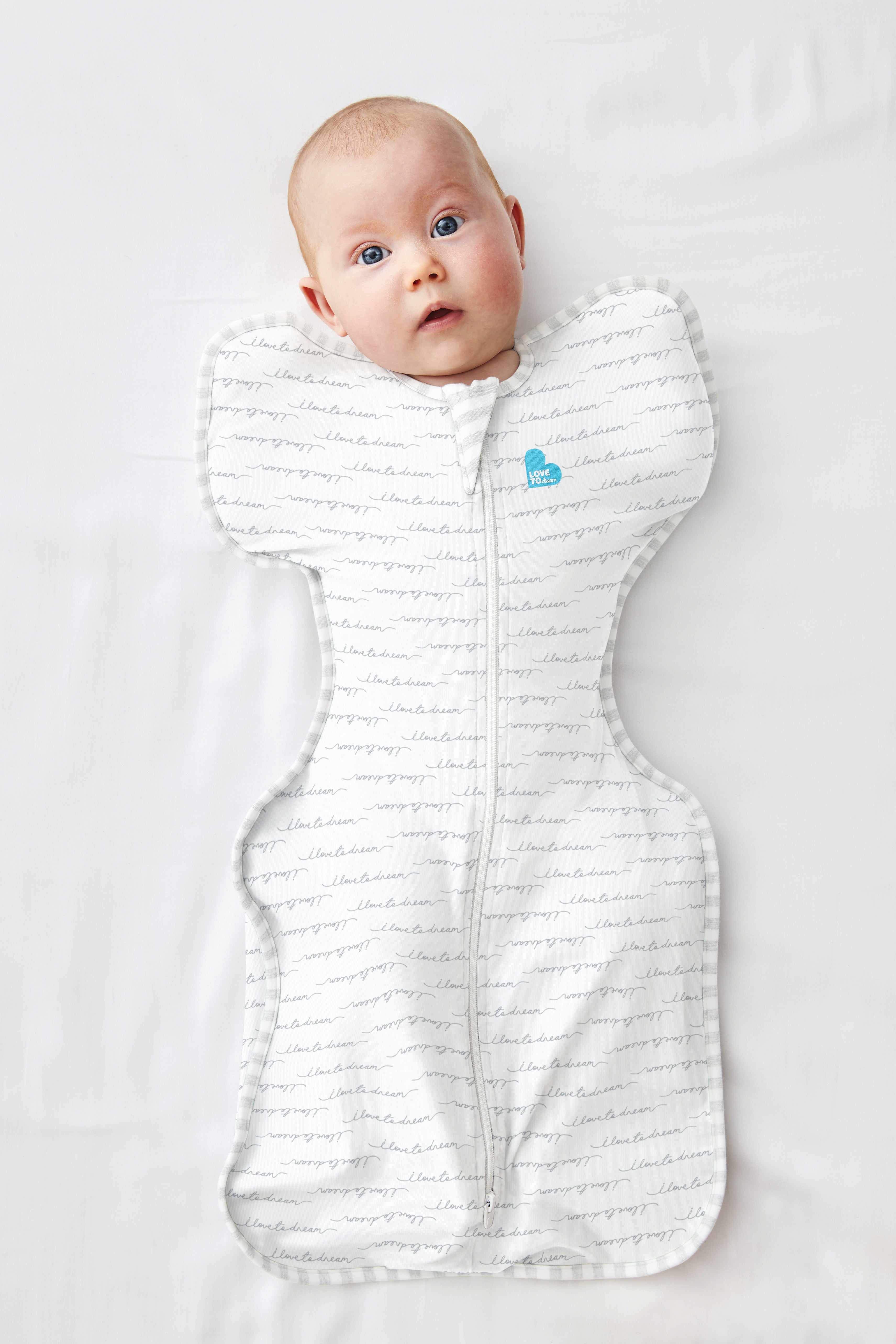 SWADDLE UP ORIGINAL 1.0 TOG DREAMER WHITE Love To Dream South Africa