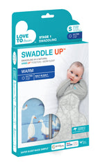 SWADDLE UP WARM 2.5 TOG SILLY GOOSE BLUE Love To Dream South Africa