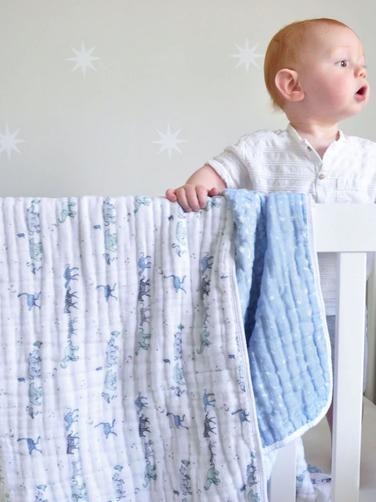 Aden & Anais Cotton Muslin Blanket - Rising Star