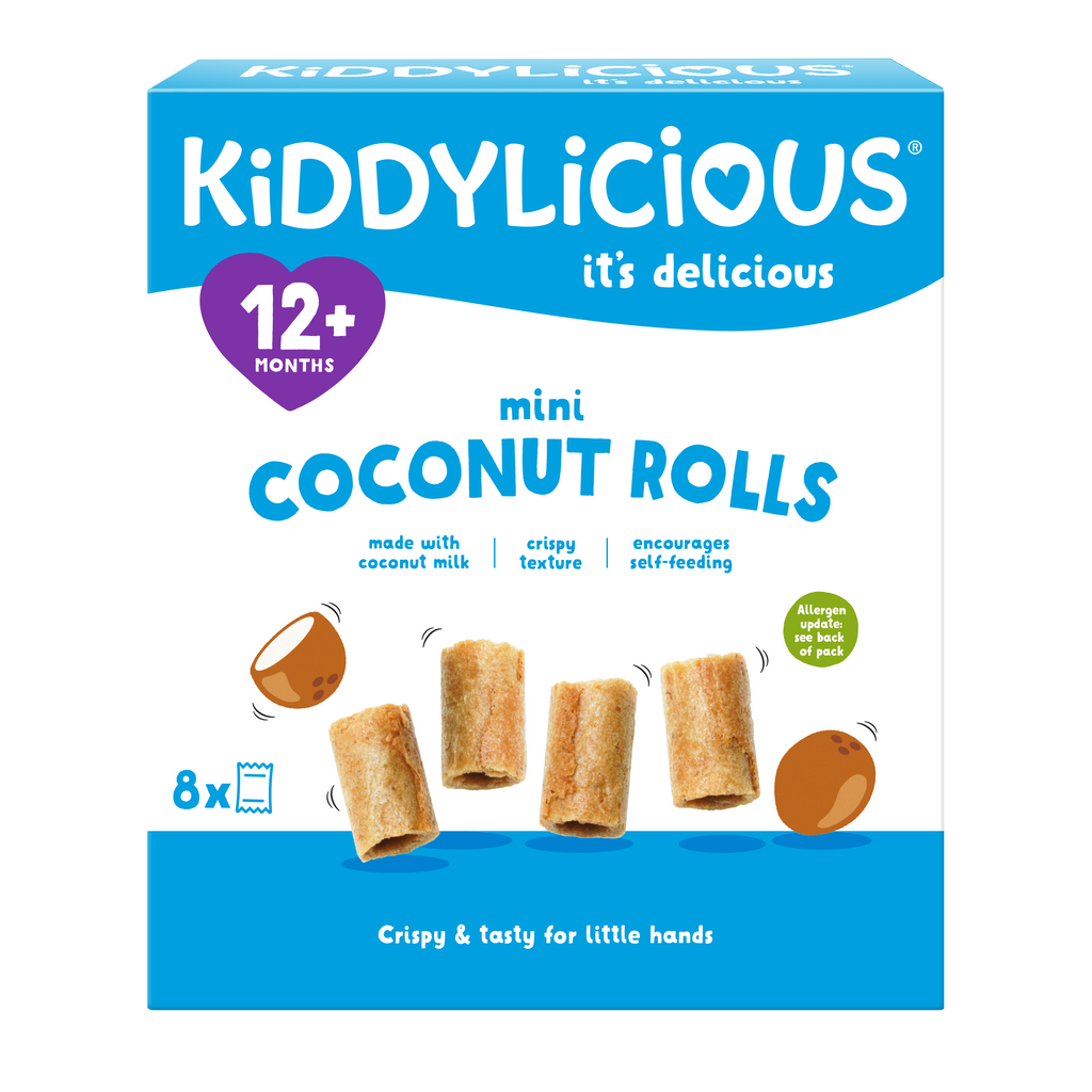 Kiddylicious Mini Coconut Rolls 12m+