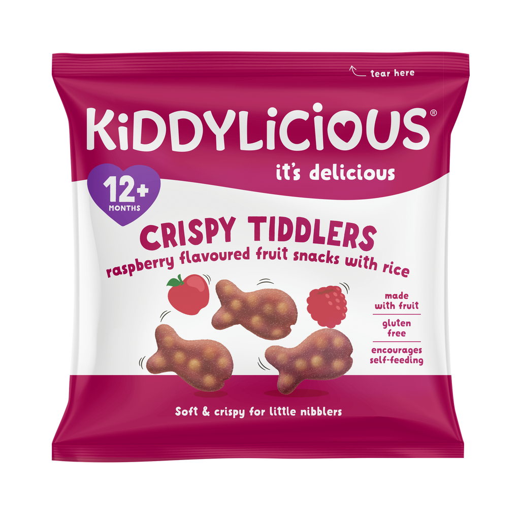 Kiddylicious Raspberry Tiddlers 12m+
