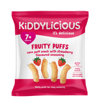 Kiddylicious Fruity Puffs - Strawberry 7m+