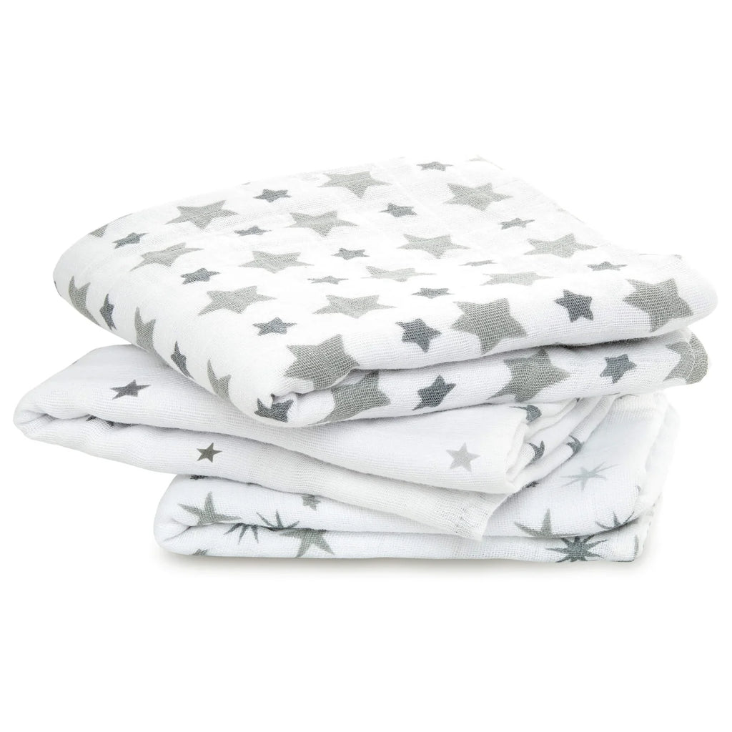 Aden 7 Anais Cotton Muslin Musy Squares 3pk - Twinkle