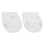 Aden + Anais Cotton Muslin Burpy Bibs 2pk - Night Sky Reverie