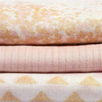 Aden + Anais Silky Soft Muslin Swaddle 3pk - Metallic Primrose