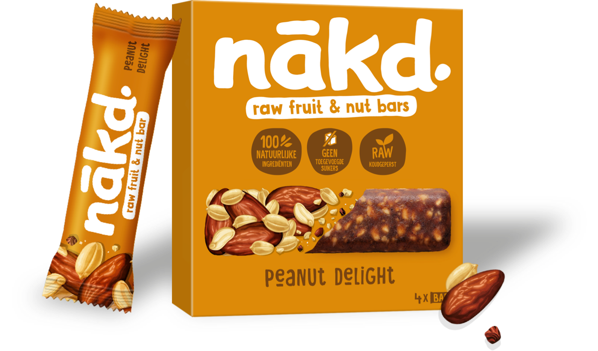Nakd Peanut Delight Nut & Fruit Bars