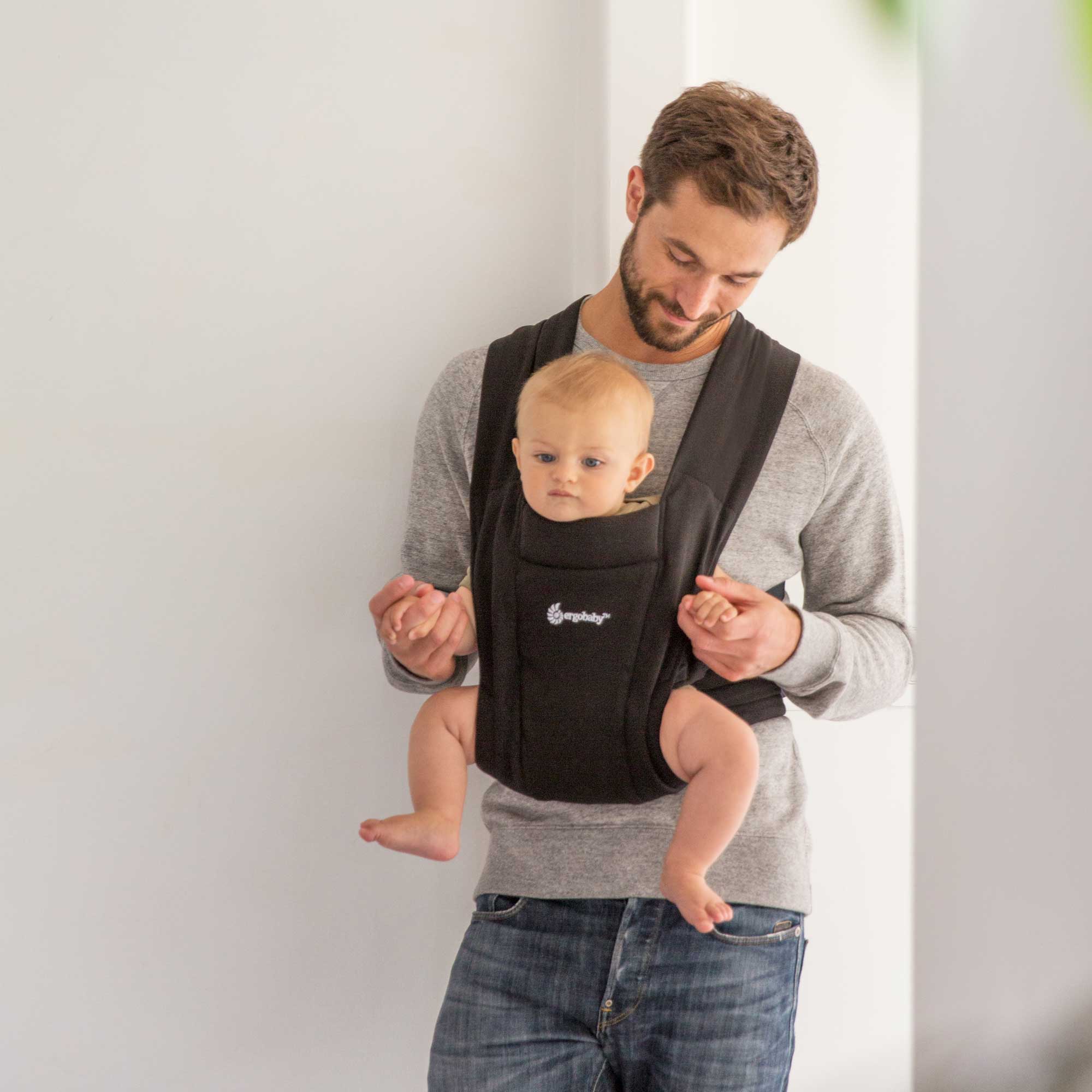 Ergobaby Embrace Newborn Carrier Pure Black