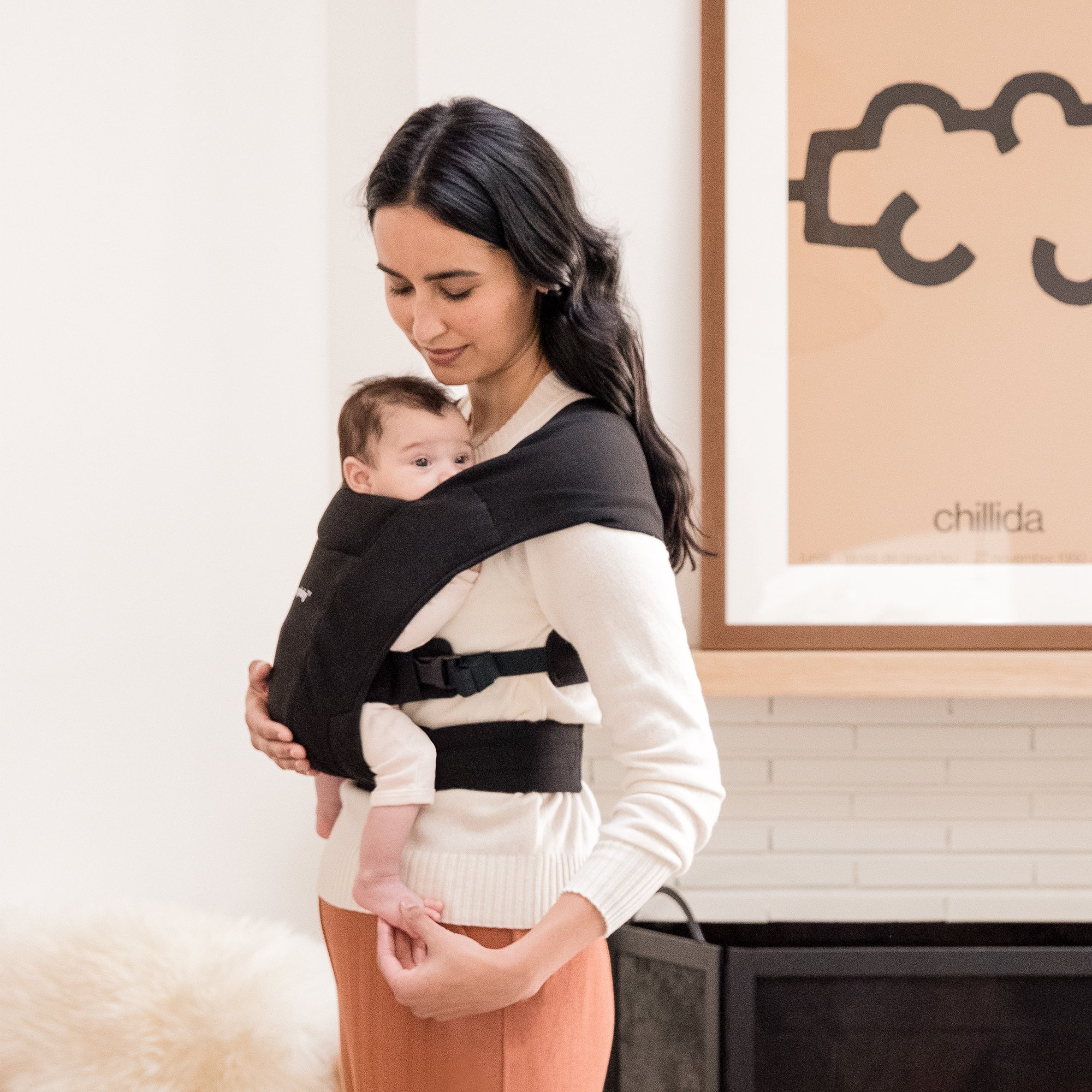 Ergobaby Embrace Newborn Carrier Pure Black