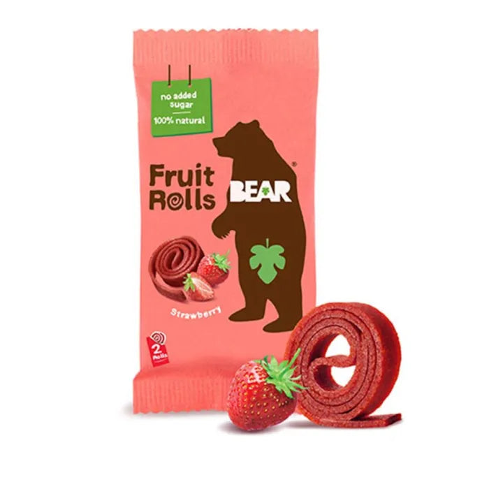 Bear Strawberry Fruit Rolls